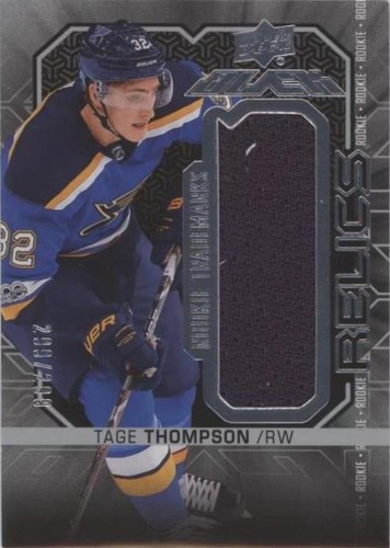 2017-18 SPx - Tage Thompson #RT-TT