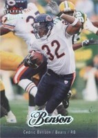 2007 Fleer Ultra Cedric Benson #36