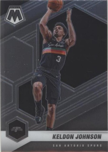 2020-21 Panini Mosaic - Keldon Johnson #136