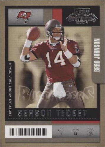 2004 Playoff Contenders Brad Johnson #92