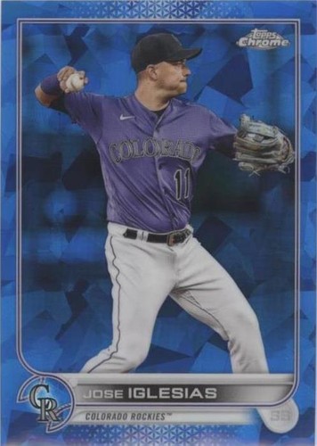 2022 Topps Chrome Update Series Sapphire Edition - Jose Iglesias #US189