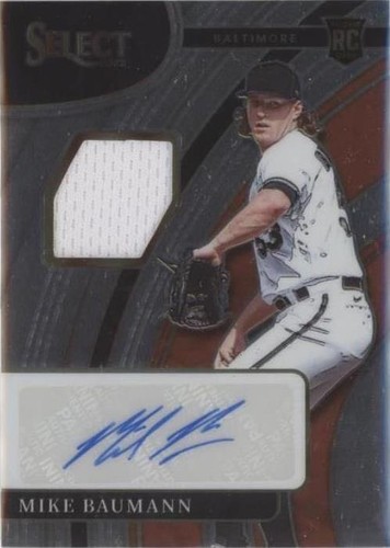 2022 Panini Select - Mike Baumann #RJA-MI