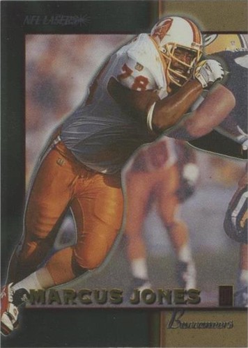 1996 Score Board NFL Lasers Marcus Jones #98