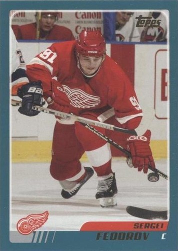 2003-04 Topps - Sergei Fedorov #90