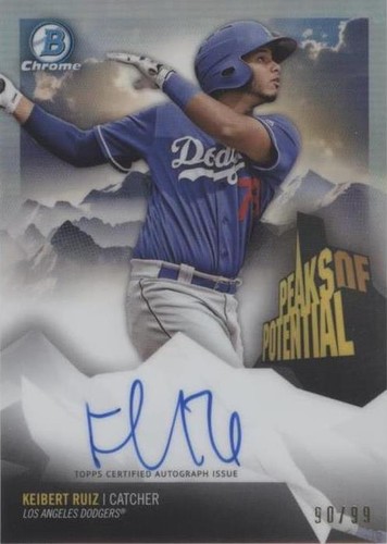 2018 Bowman Chrome - Keibert Ruiz #PPA-KR