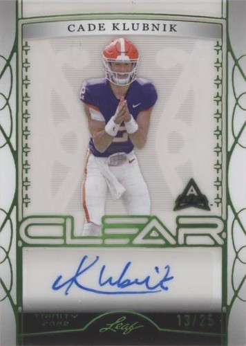 2022 Leaf Trinity Cade Klubnik #CA-CK1
