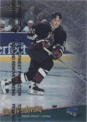 1998-99 Topps Finest - Oleg Tverdovsky #104