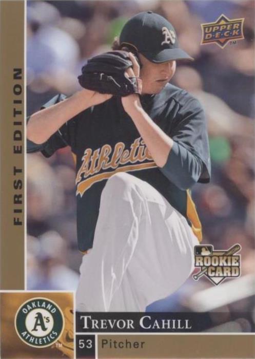 Upper Deck 2009 primera edición - Trevor Cahill #396