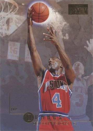 Joe Dumars 1996-97 SkyBox Z-Force #25 Detroit Pistons NM