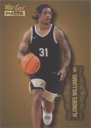 2022-23 Wild Card Matte Draft - Alondes Williams #MB-5
