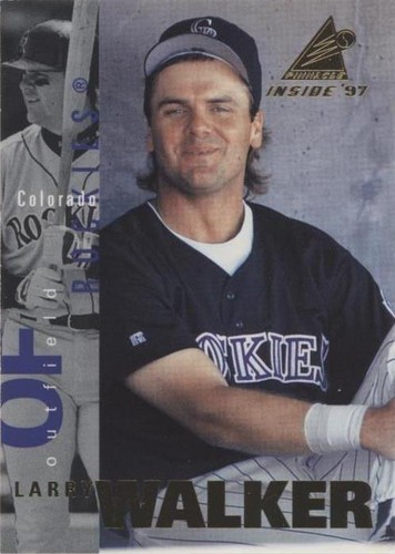 1997 Pinnacle Inside - Larry Walker #114