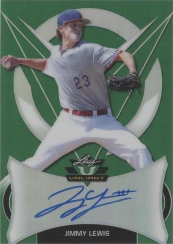 2019 Leaf Valiant - Jimmy Lewis #BA-JL1