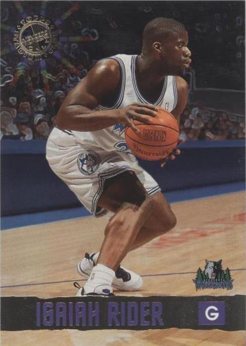 1995-96 Topps Stadium Club Solo Miembros - Isaiah Rider #28