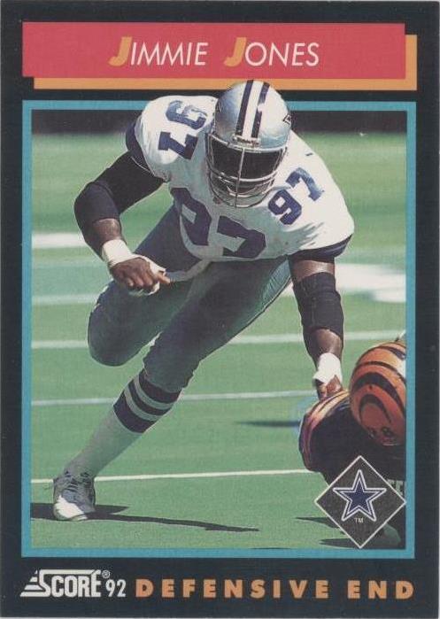 1992 Score Jimmie Jones #434