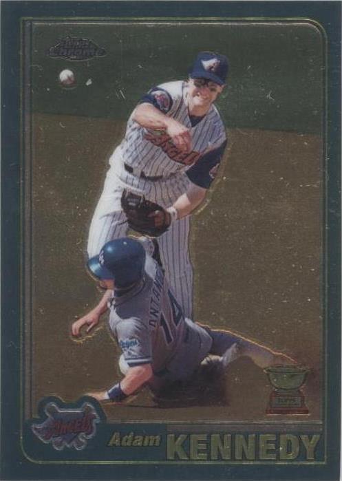 Topps 2001 cromado - Adam Kennedy #402
