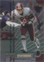 1999 Topps Finest Michael Westbrook #96