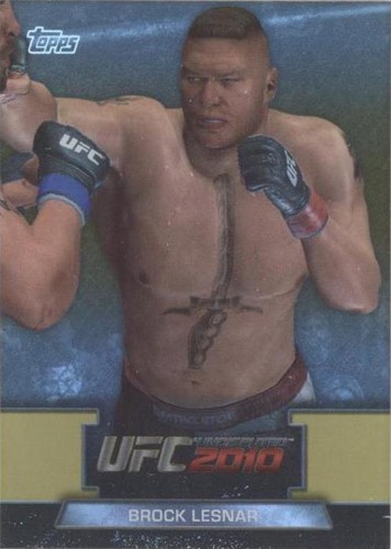 2010 Topps UFC Series 4 - Brock Lesnar #GTG-4