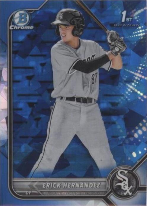 2022 Bowman Chrome Sapphire Edition - Erick Hernandez #BCP-181