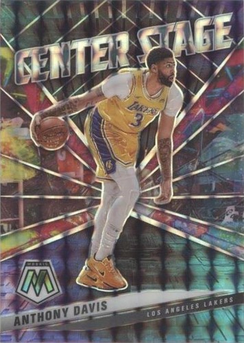 2019 Panini Mosaic Anthony Davis #5 In It To Win It. PSA 9