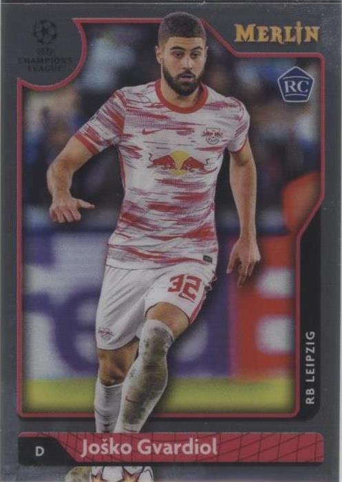 2021-22 Topps Merlin Collection Chrome UCL Josko Gvardiol #81