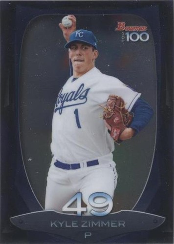 2013 Bowman - Kyle Zimmer #BTP-49