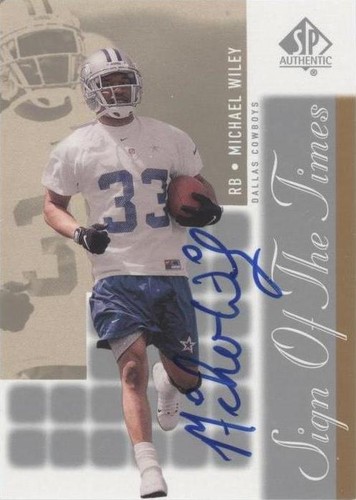 2000 SP Authentic Michael Wiley #MW