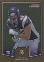 2011 Topps Chrome Kyle Rudolph #BCR-14