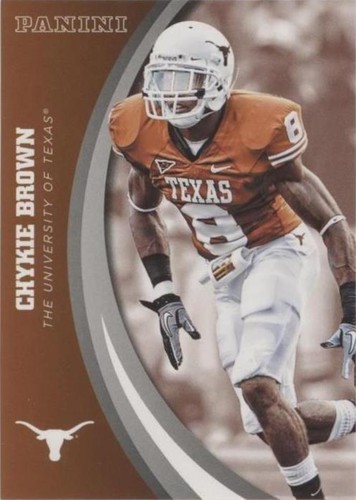 2015 Panini Texas Longhorns Chykie Brown #13