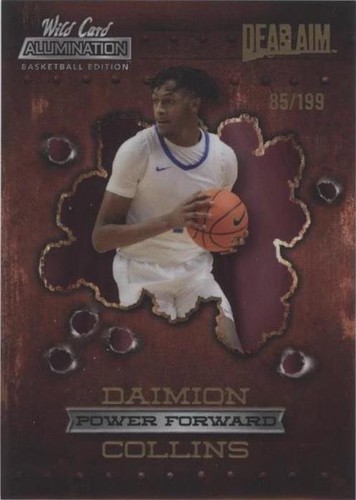 2021-22 Wild Card Alumination - Daimion Collins #ADA-3