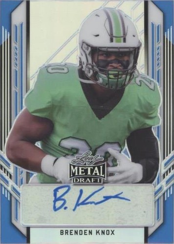 2021 Leaf Metal Draft Brenden Knox #PA-BK1