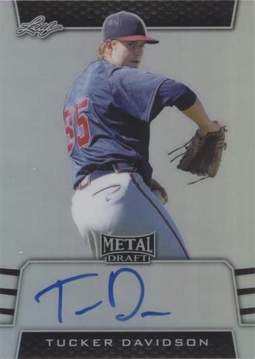 2019 Leaf Metal Draft - Tucker Davidson #BA-TD1