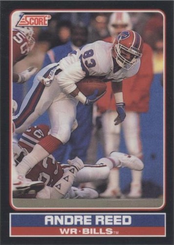 1990 Score Andre Reed #18