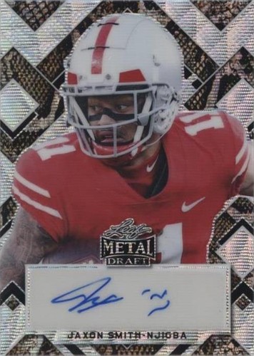 2022 Leaf Metal Draft Jaxon Smith-Njigba #PA-JSN