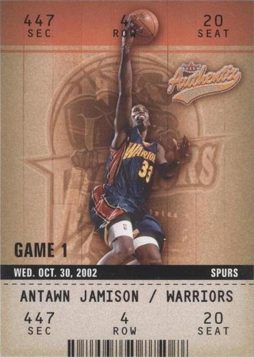 2002-03 Fleer Authentix - Antawn Jamison #32