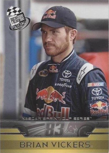 2012 Press Pass - Brian Vickers #35