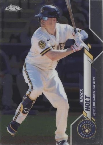 2020 Topps Chrome Update Series - Brock Holt #U-45
