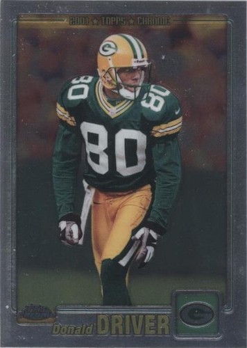 2001 Topps Chrome Donald Driver #191