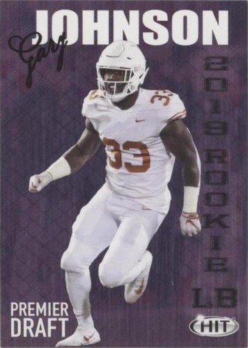 2019 Sage Hit Premier Draft Gary Johnson #16