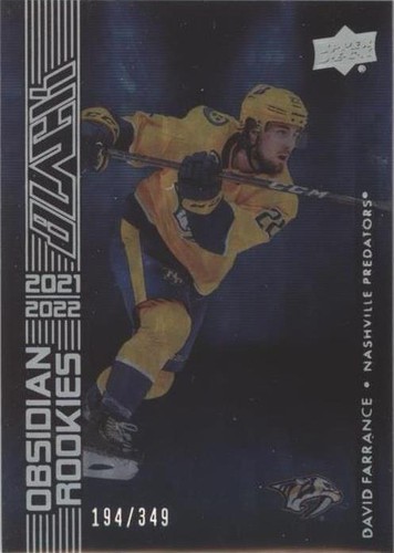2021-22 SPx - David Farrance #OR-13