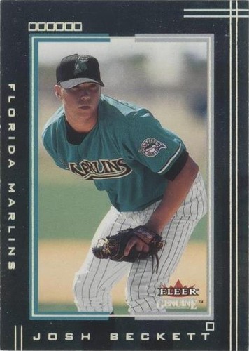 2002 Fleer Genuine - Josh Beckett #55