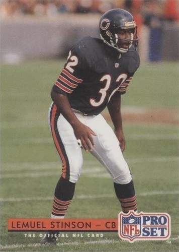 1992 Pro Set Lemuel Stinson #123