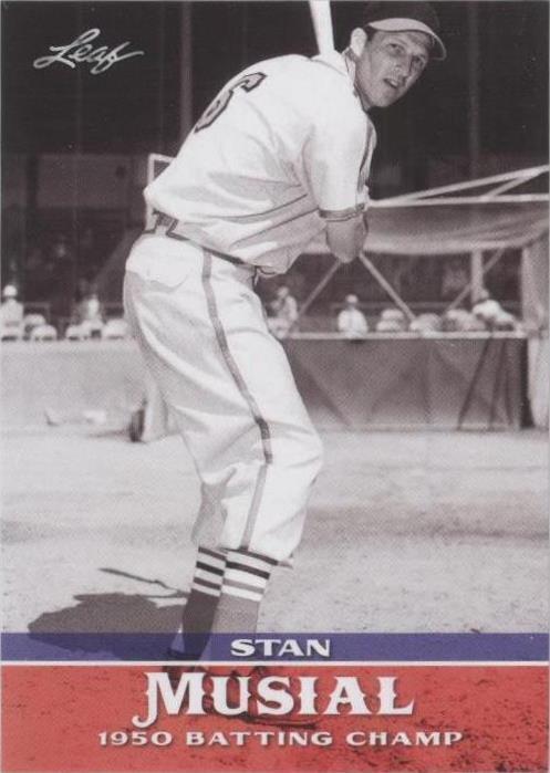 Leaf Heroes of Baseball 2015 - Stan Musial #MM-10