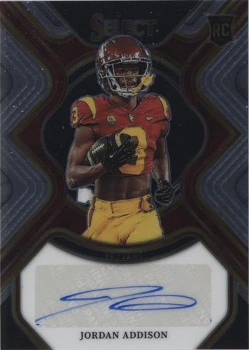 2023 Panini Select Draft Picks Jordan Addison #RS-JAD