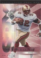 2004 SPx Kevan Barlow #82