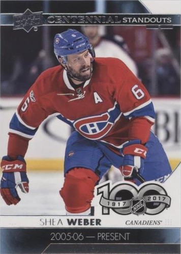 2017-18 Upper Deck - Shea Weber #CS-36