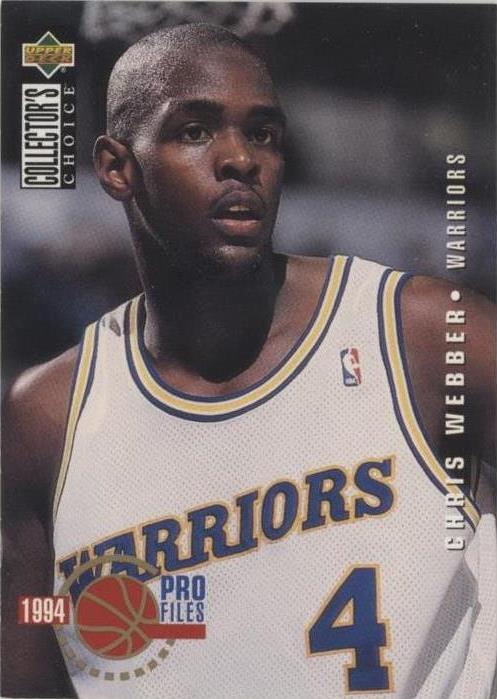 1994-95 Upper Deck Collector's Choice - Chris Webber #200