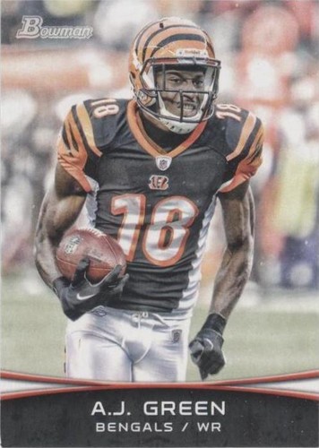 2012 Bowman A.J. Green #63