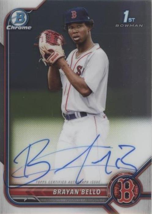 2022 Bowman - Brayan Bello #CPA-BB