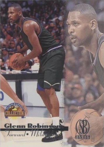 1996 Score Board Autographed Collection - Glenn Robinson #9