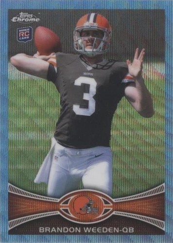 2012 Topps Chrome Brandon Weeden #BW-79